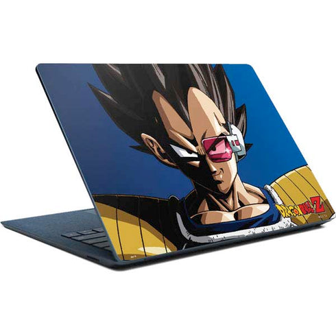 Dragon Ball Z Vegeta Portrait Surface Laptop Skin